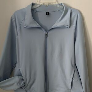 SOLD. Under Armour Sky Blue Zip-Up Jacket